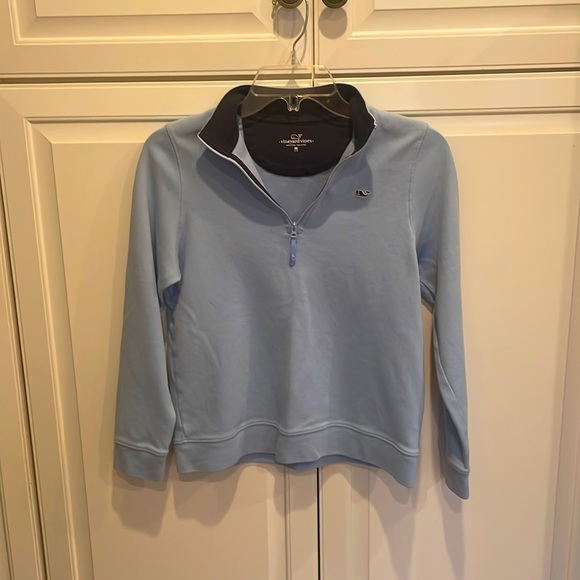 Vineyard Vines sz 12-14 kids pullover with 1/3 zipper NWOT - Picture 2 of 6